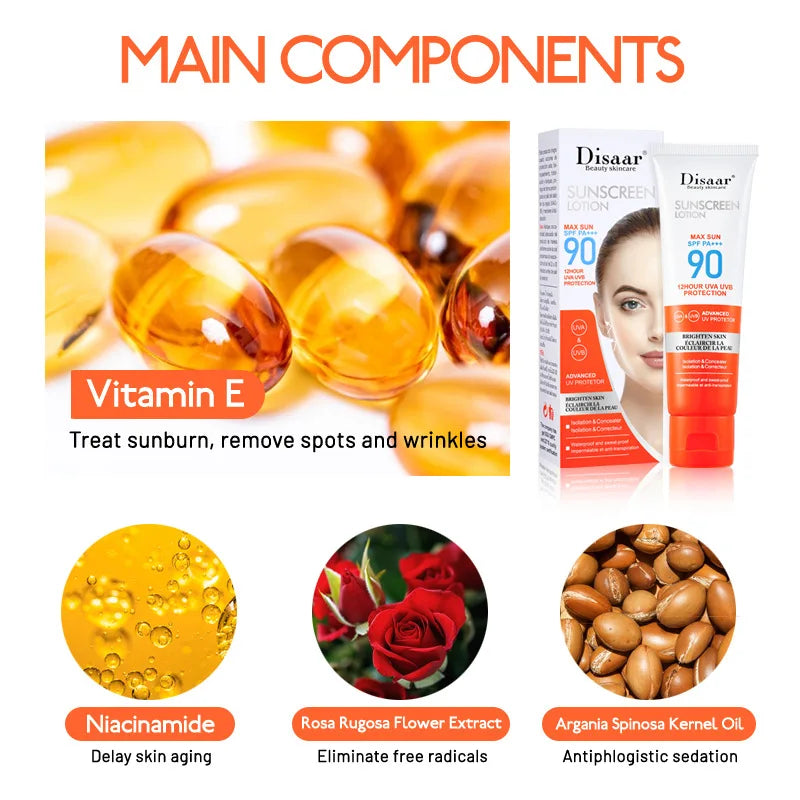 Crema Solare Viso SPF 90+ Idratante