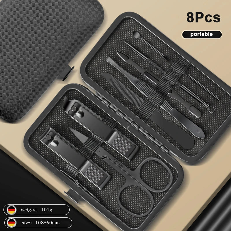Kit Manicure e Pedicure in Acciaio Inox