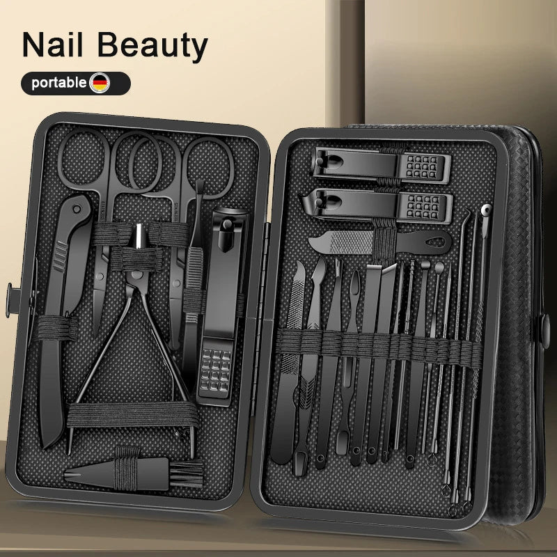Kit Manicure e Pedicure in Acciaio Inox